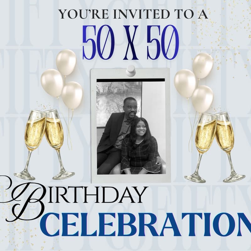 Cover Image for 50x50 Birthday Celebration