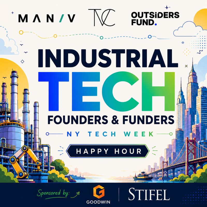 Cover Image for Industrial Automation Founders & Funders - NY Tech Week Happy Hour