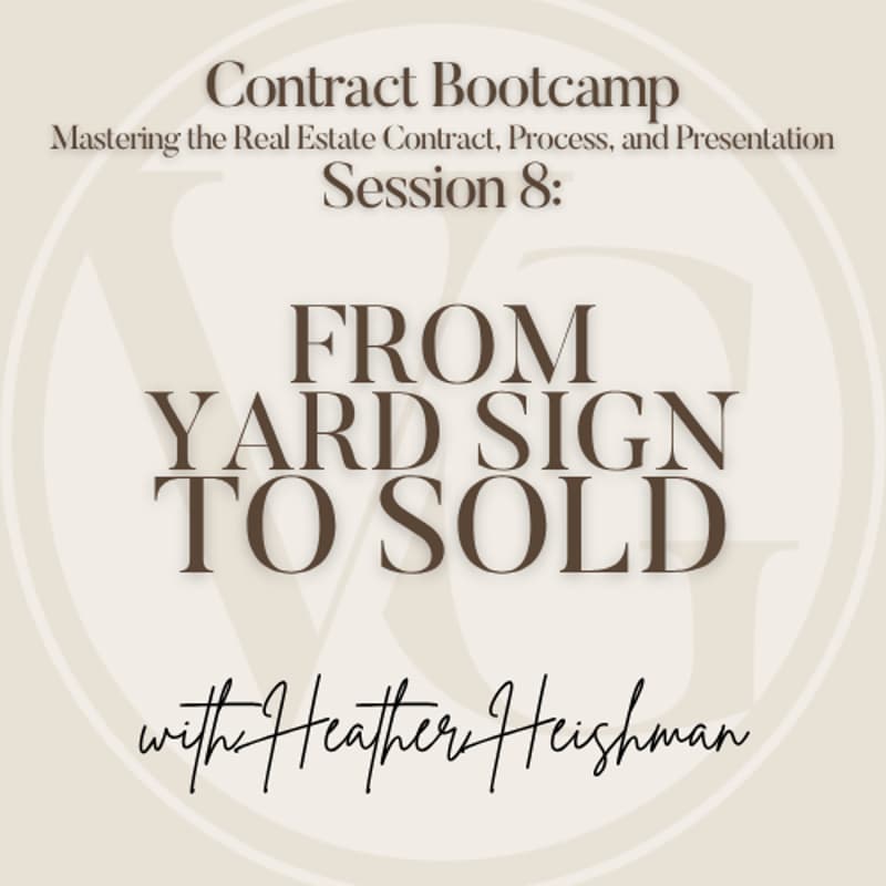 Cover Image for From Yard Sign to Sold