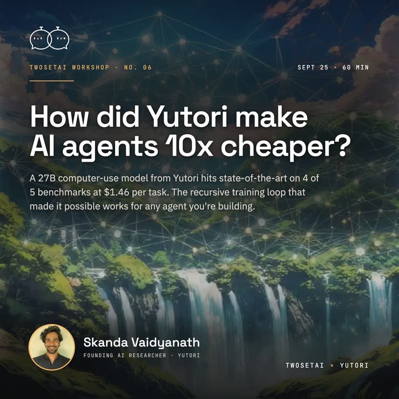 Cover Image for Behind Navigator n2: How did Yutori make AI agents 10x cheaper?