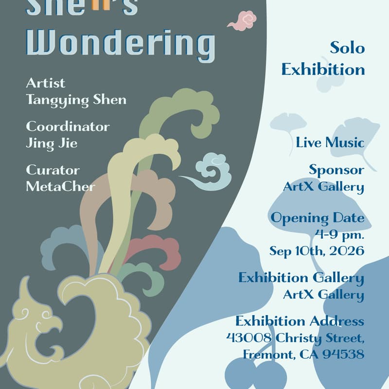 Cover Image for Shen's Wondering (solo exhibition & Live Music)