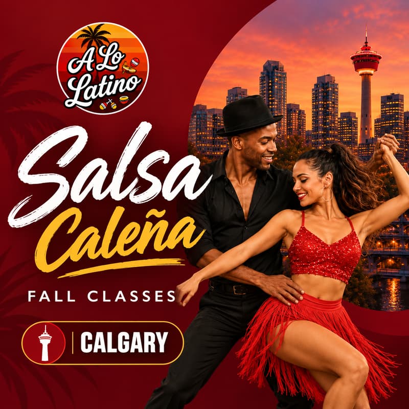 Cover Image for A Lo Latino: Salsa Caleña Fall Classes (Calgary)