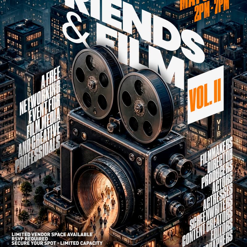 Cover Image for Friends & Film: Networking Mixer