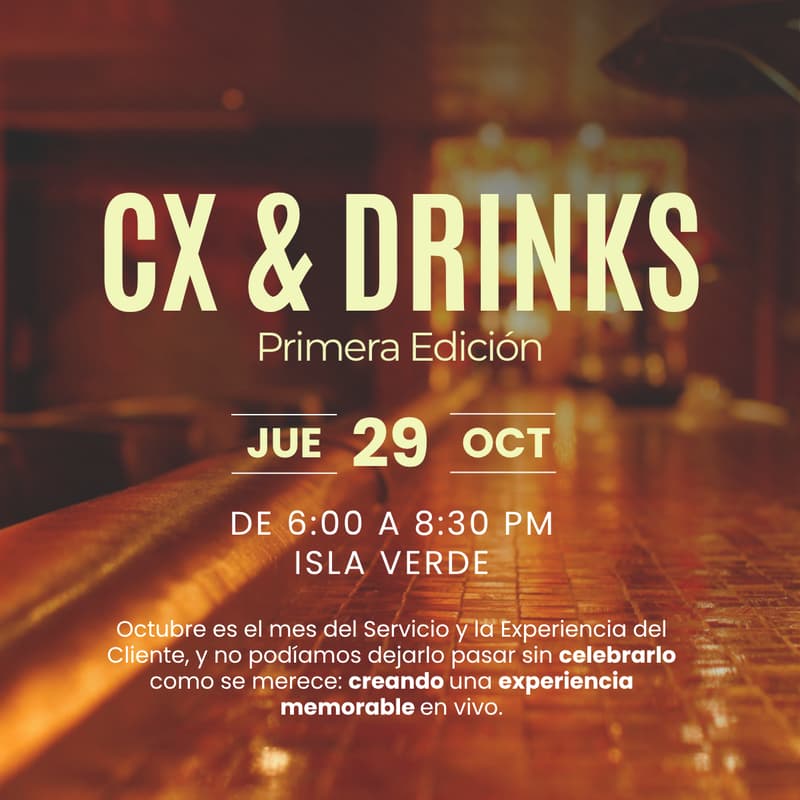 Cover Image for CX & Drinks Primera Edición