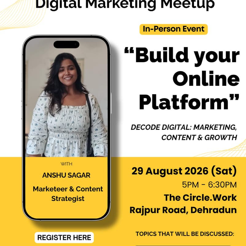 Cover Image for Digital Marketing Meetup