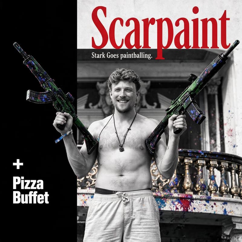Cover Image for Scarpaint: Stark Goes Paintballing