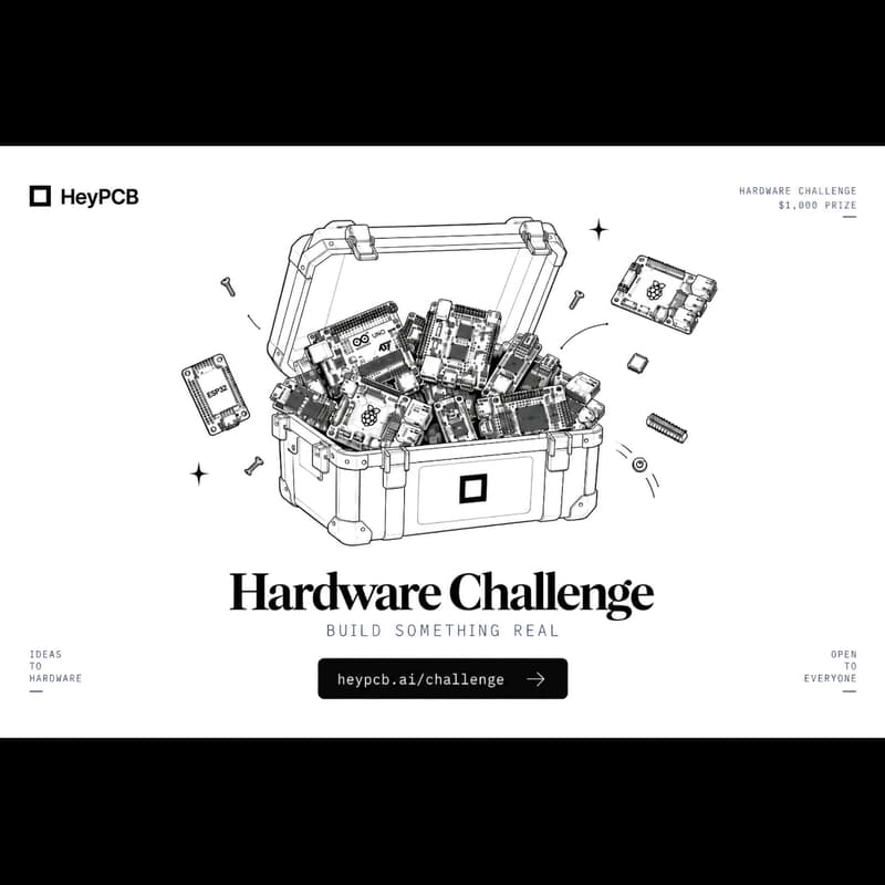 Cover Image for HeyPCB Hardware Challenge Co-Working Session