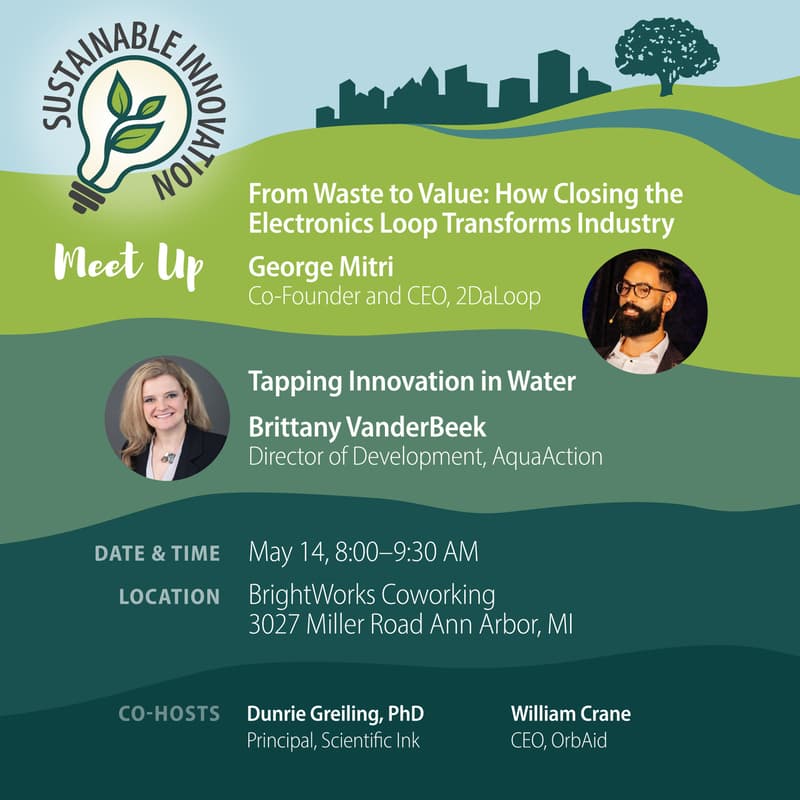 Cover Image for From Waste to Value: How Closing the Electronics Loop Transforms Industry + Tapping Innovation in Water