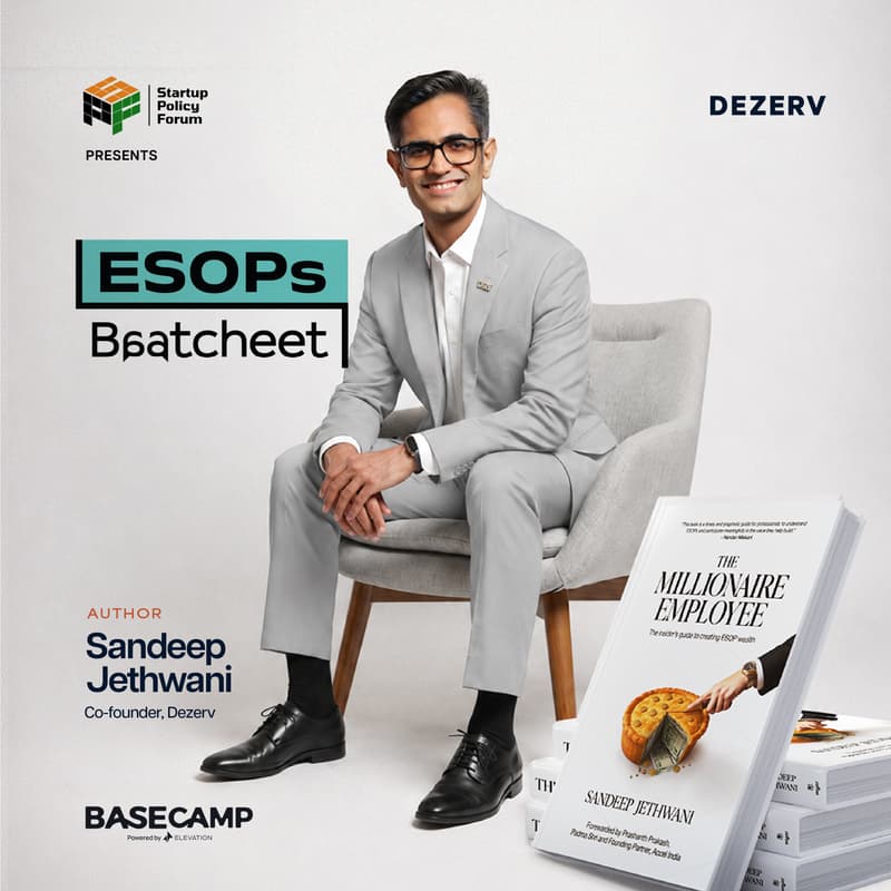 Cover Image for ESOPs Baatcheet with Sandeep Jethwani and Shweta Rajpal Kohli