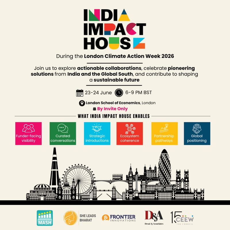 Cover Image for India Impact House | London Climate Action Week 2026 | 24 June