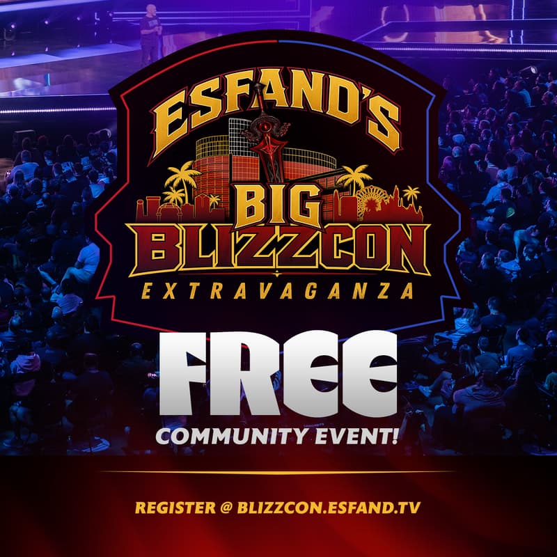 Cover Image for Esfand's BIG Blizzcon Extravaganza