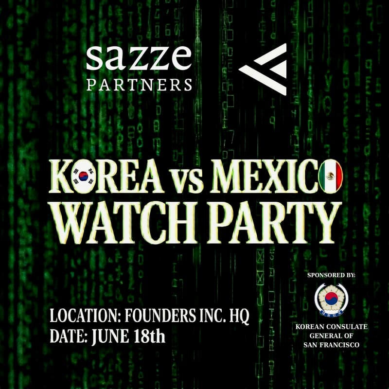 Cover Image for Korea vs. Mexico: Founders Watch Party