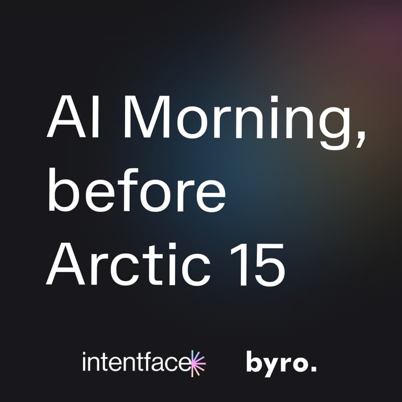 Cover Image for AI Morning, before Arctic15