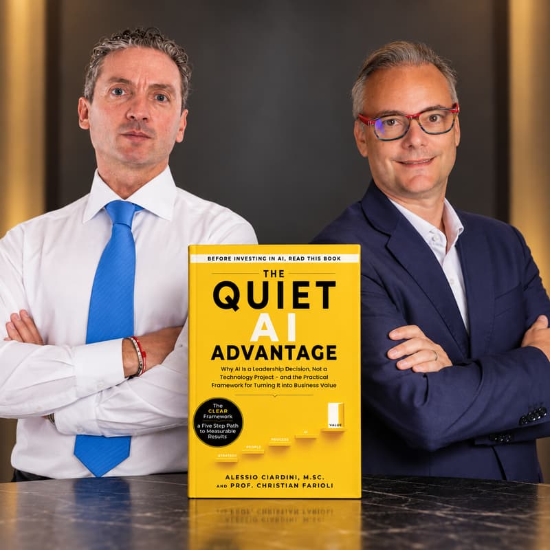 Cover Image for A One-of-a-Kind Book Launch: Meet the Authors of The Quiet AI Advantage