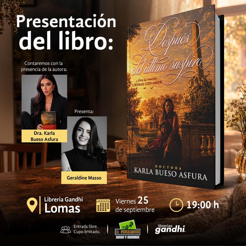 Cover Image for PRESENTACIÓN DEL LIBRO DESPUÉS DEL ÚLTIMO SUSPIRO