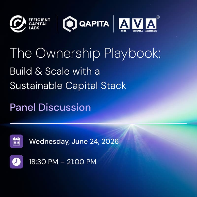 Cover Image for The Ownership Playbook: Build with a Sustainable Capital Stack