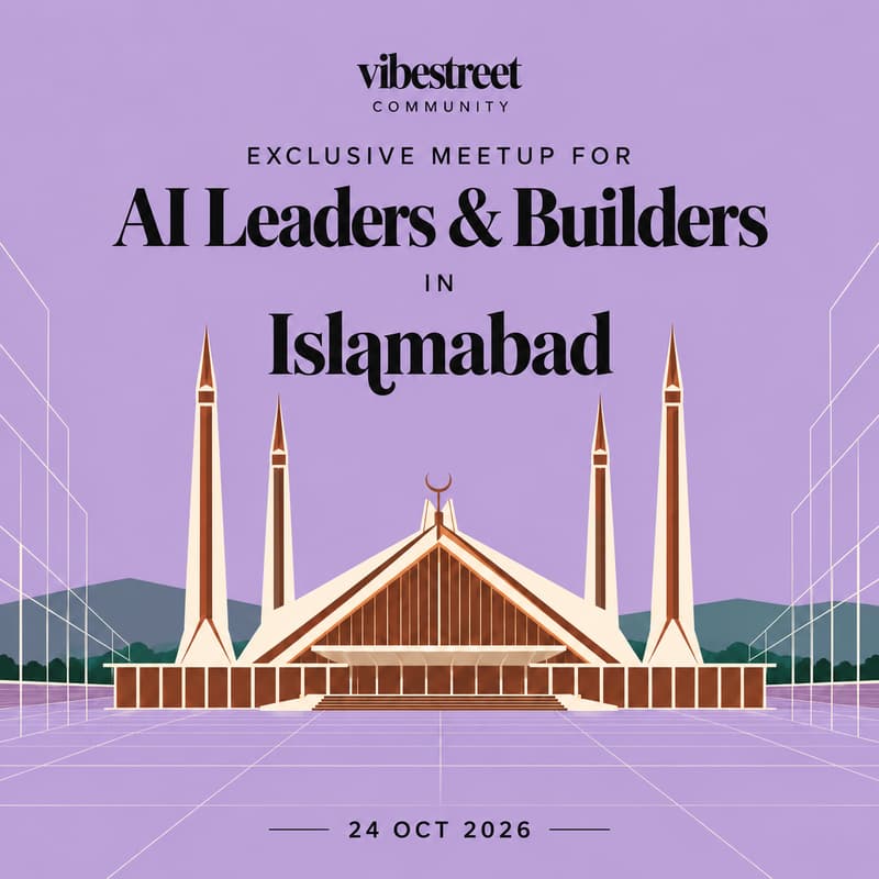 Cover Image for AI Leaders & Builders Meetup | Islamabad
