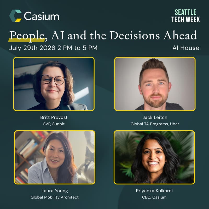 Cover Image for People, AI, and the Decisions Ahead | Casium & AI House