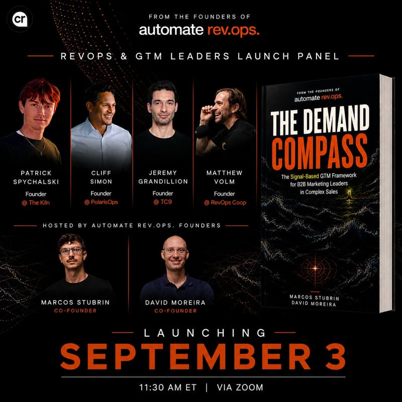 Cover Image for The Demand Compass: Live Launch with RevOps & GTM Leaders