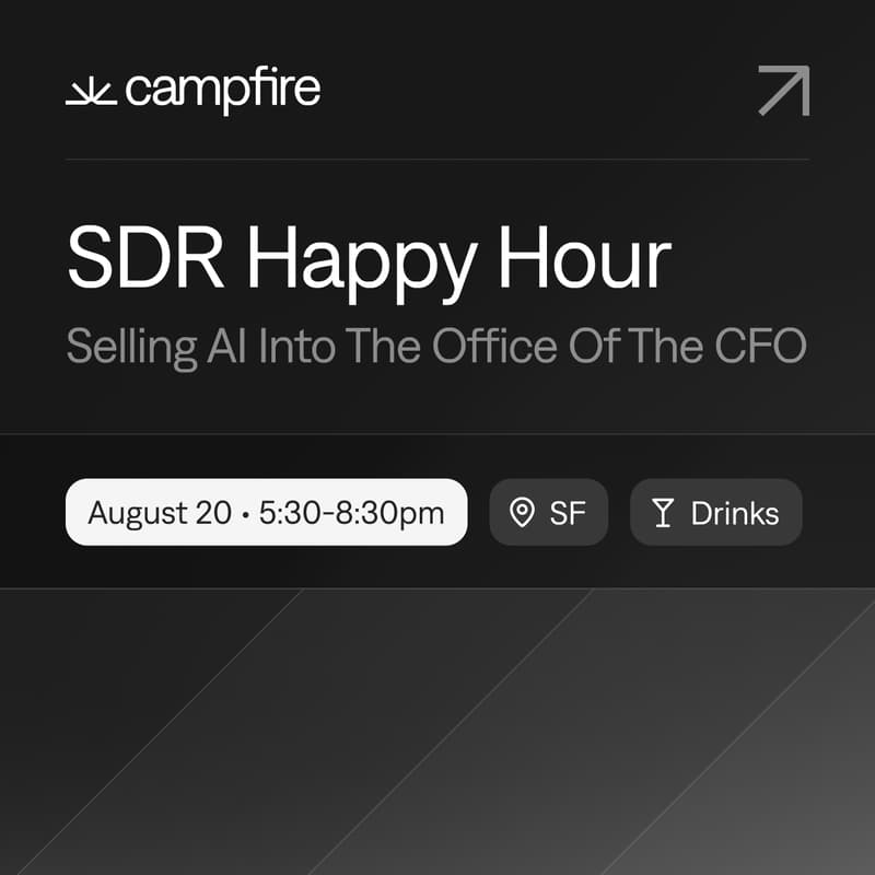 Cover Image for Campfire - SDR Happy Hour: Meet the Team!