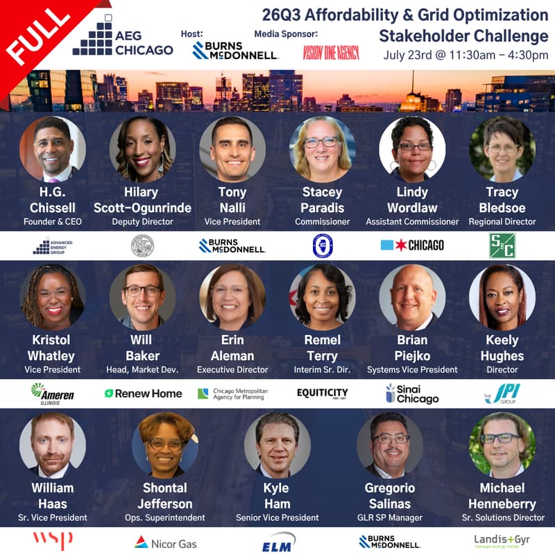 Cover Image for AEG Chicago 26Q3 Stakeholder Challenge: Affordability & Grid Optimization