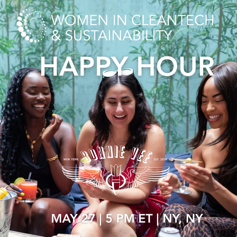 Cover Image for Women in Cleantech & Sustainability Happy Hour