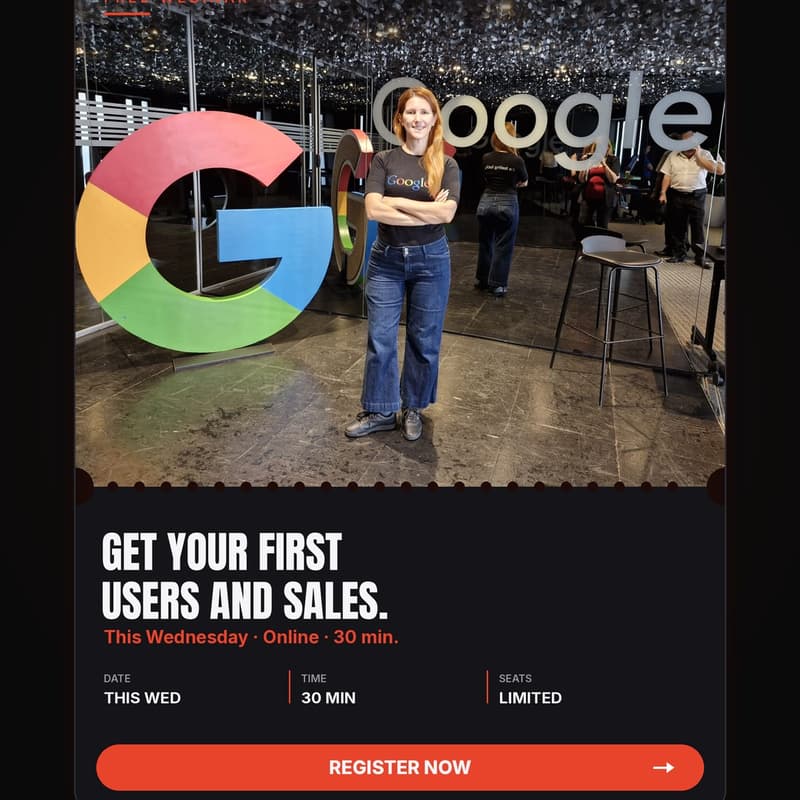 Cover Image for Cómo conseguir tus primeros usuarios: del producto a las primeras ventas 🚀