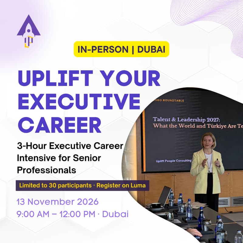 Cover Image for Uplift Your Executive Career | UAE Edition