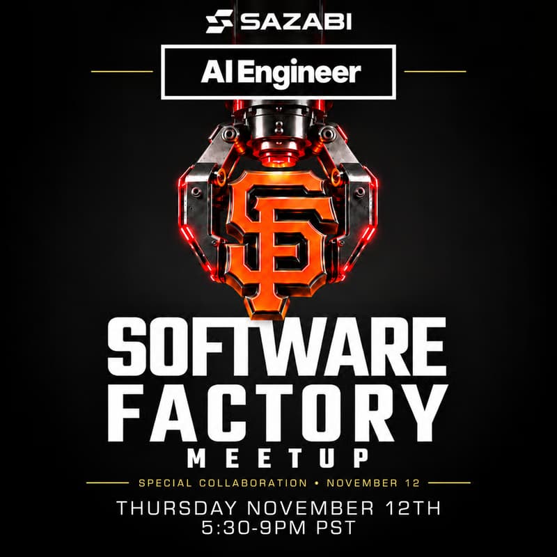 Cover Image for THE SF SOFTWARE FACTORY MEETUP: NOVEMBER 2026