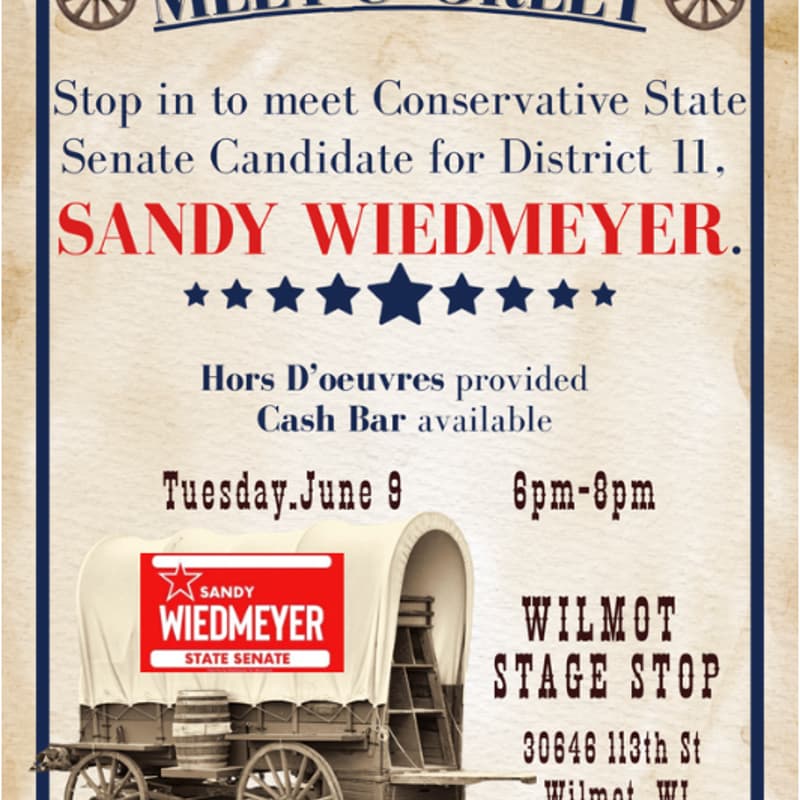 Cover Image for Meet & Greet Sandy Wiedmeyer