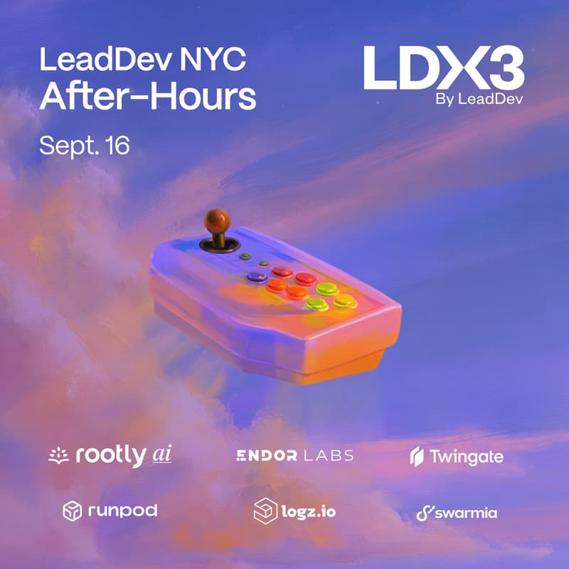 Cover Image for LeadDev NYC After-Hours w/ Rootly AI, Runpod, Endor Labs, Twingate, Swarmia, & Logz.io