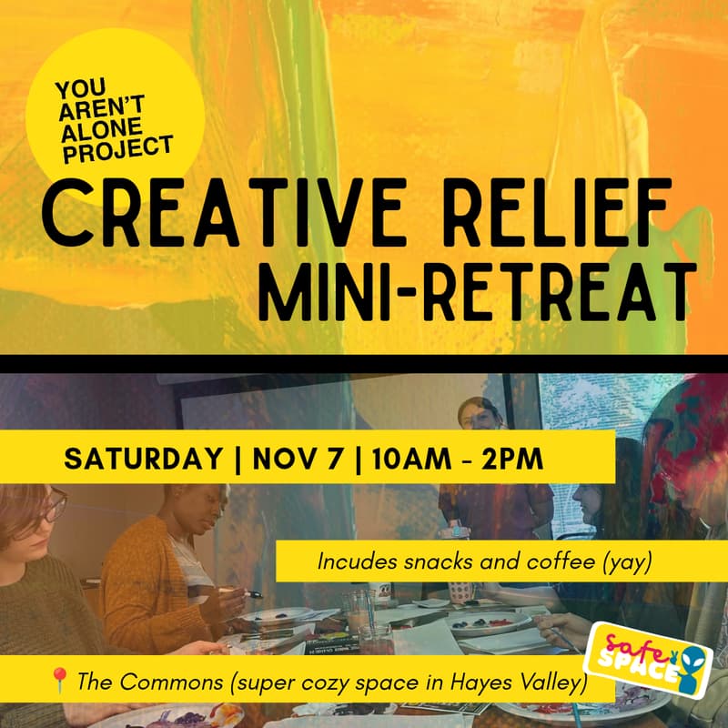 Cover Image for You Aren't Alone Creative Relief Mini-Retreat