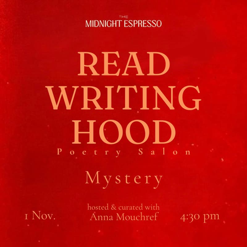 Cover Image for Read Writing Hood Poetry Salon | Mystery