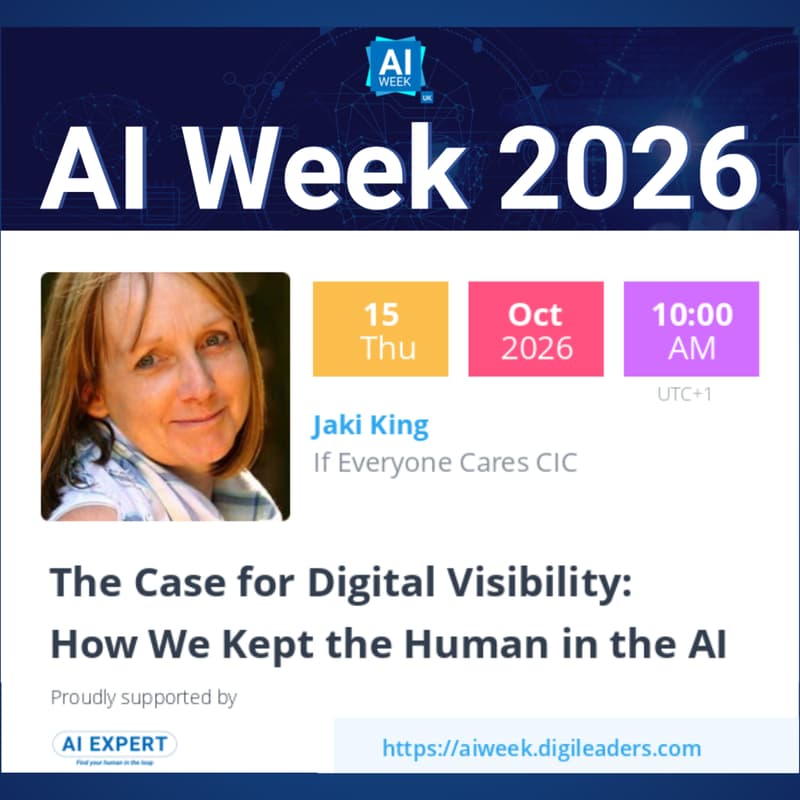 Cover Image for Digital Leaders AI Week 2026: The Case for Digital Visibility: How We Kept the Human in the AI