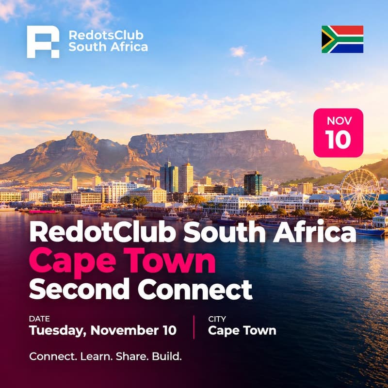 Cover Image for RedotsClub South Africa | Cape Town Second Connect