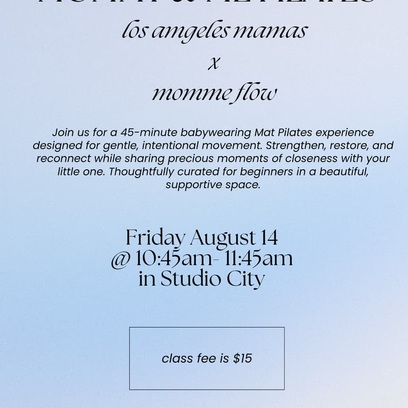 Cover Image for los angeles mamas x momme flow