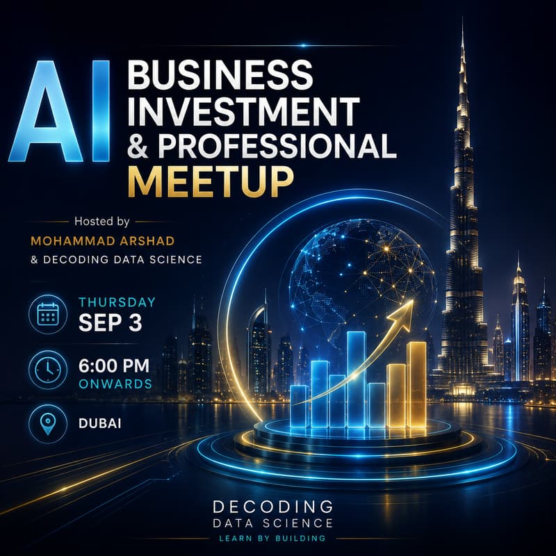 Cover Image for AI Business , Investment & Professional Meetup