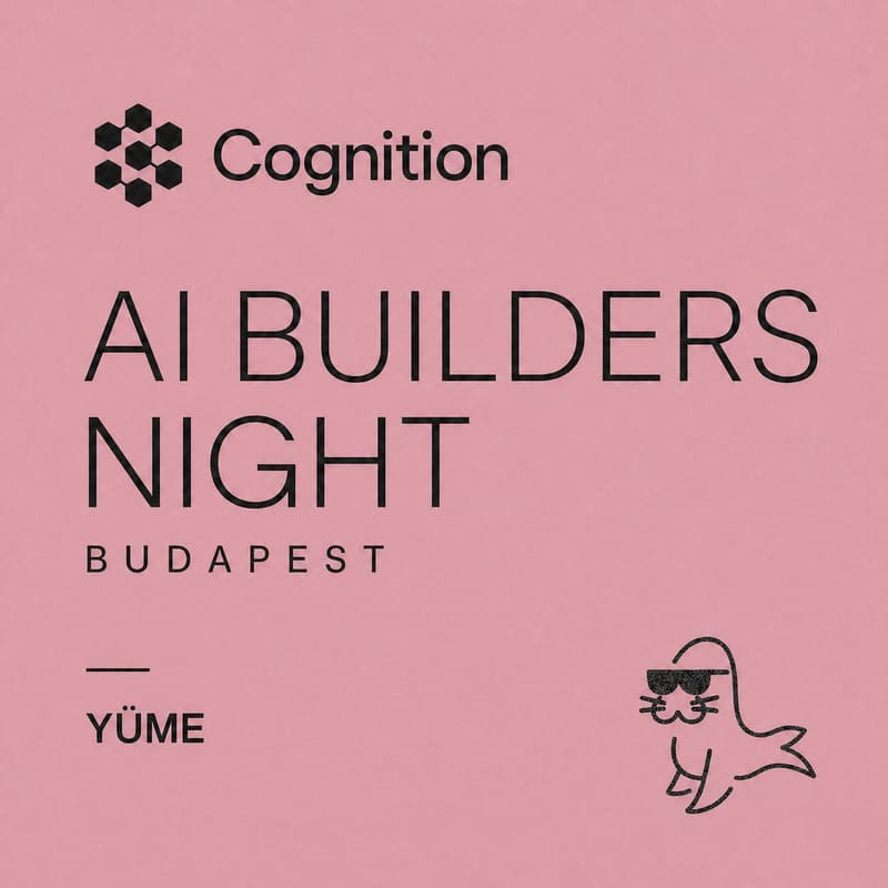 Cover Image for AI Builders Night Budapest | Cognition.ai
