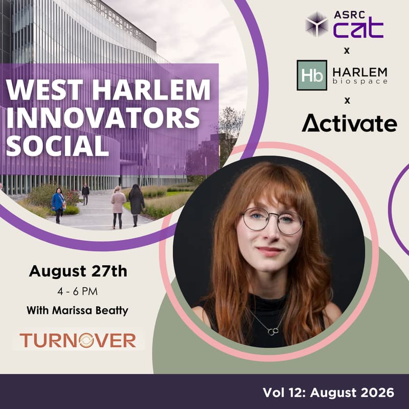 Cover Image for ASRC CAT x HB x Activate NY August Innovators Social