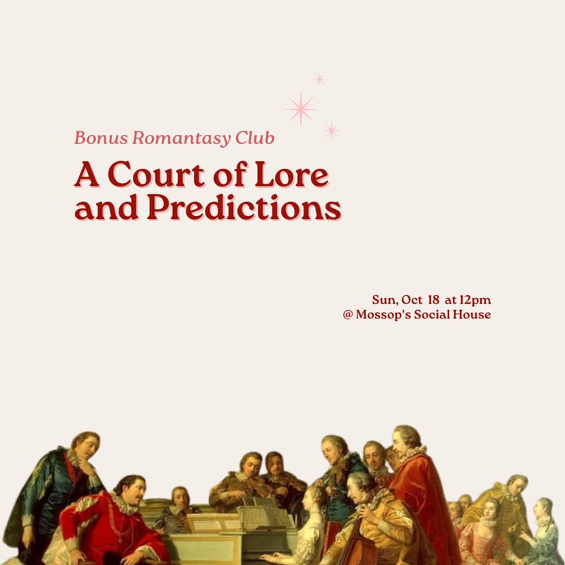 Cover Image for Bonus Romantasy Club: A Court of Lore and Predictions