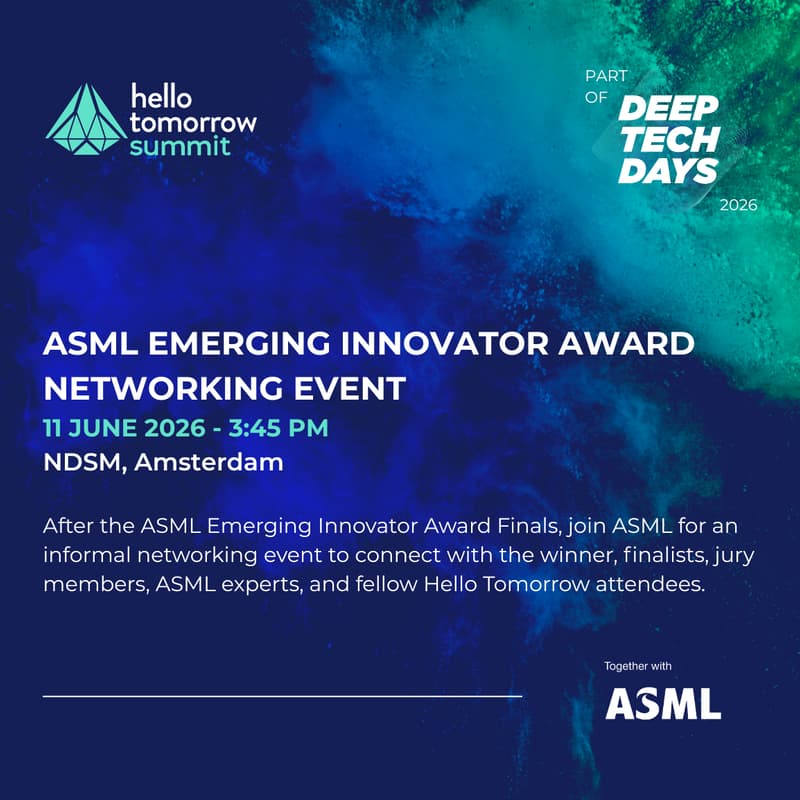 Cover Image for ASML Emerging Innovator Award Networking Event