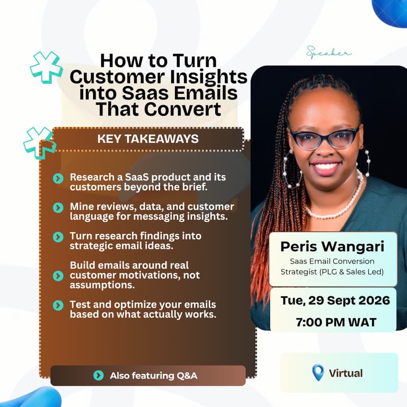 Cover Image for Don't Start with Email: How to Turn Customer Insights into Saas Emails That convert