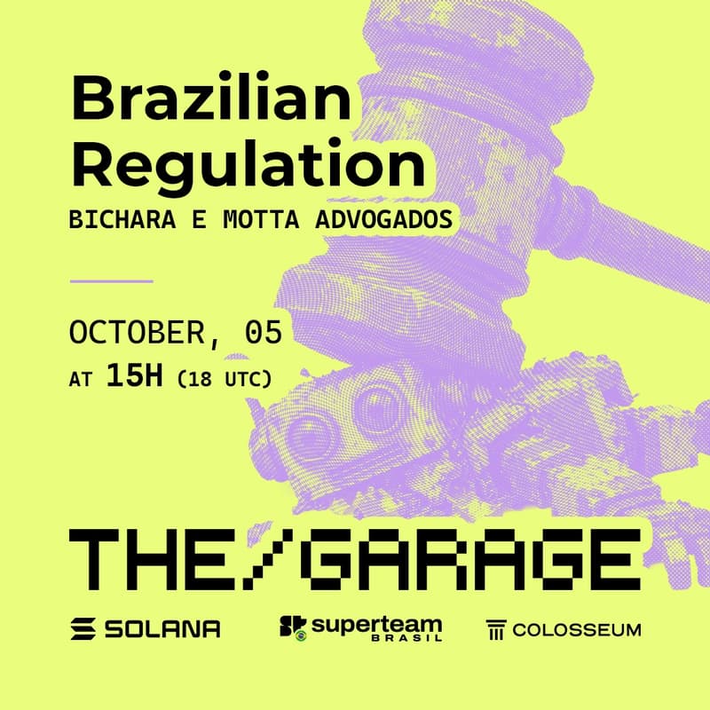 Cover Image for the/Garage invites Bichara e Motta Advogados | Brazilian Regulation