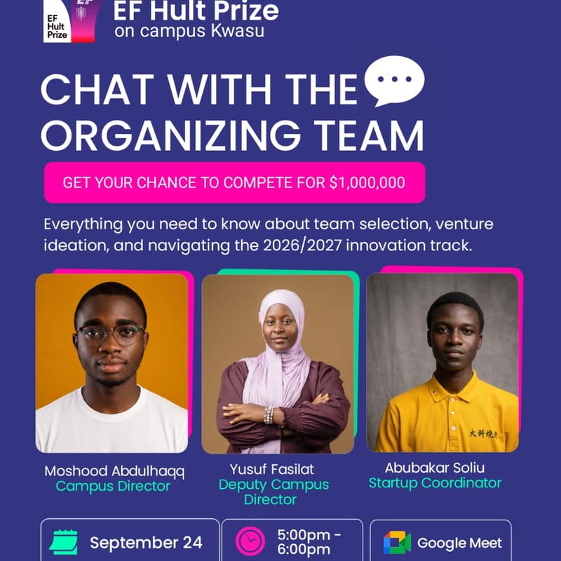 Cover Image for CHAT WITH THE ORGANISERS