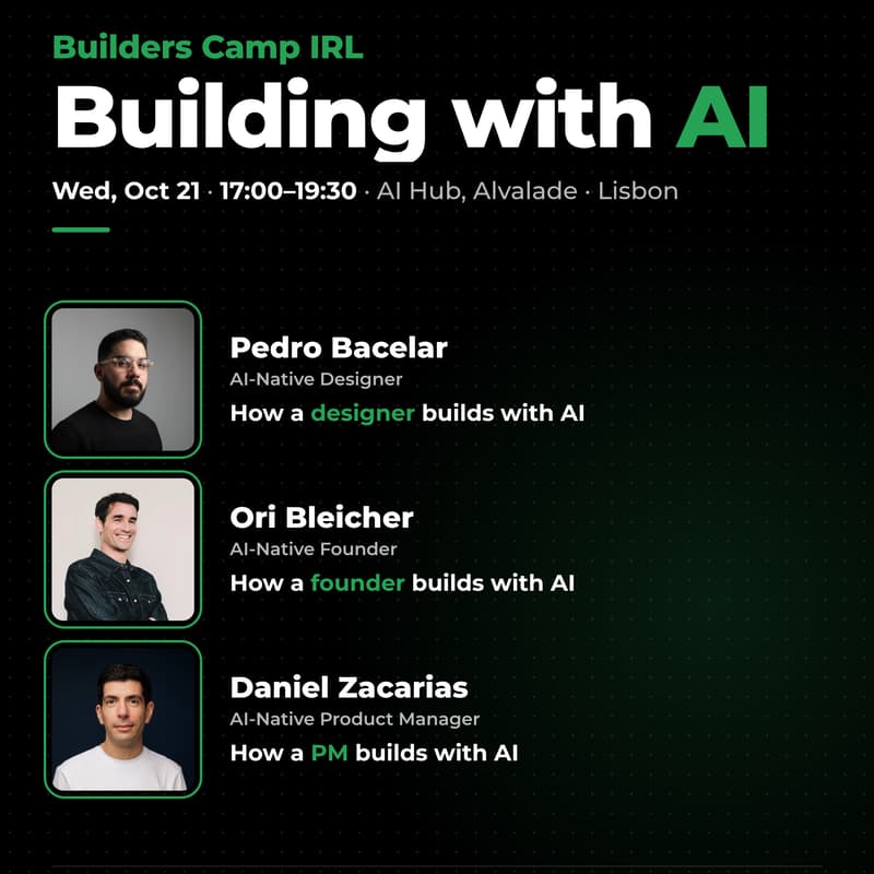 Cover Image for Builders Camp IRL: Building with AI, powered by Base 44
