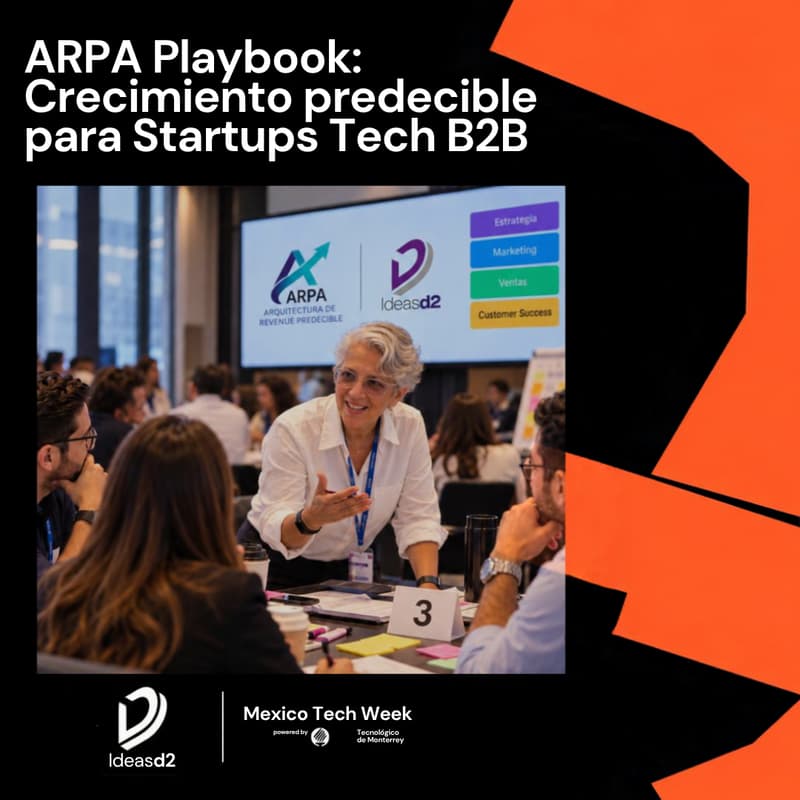 Cover Image for ARPA Playbook: Crecimiento predecible para Startups Tech B2B