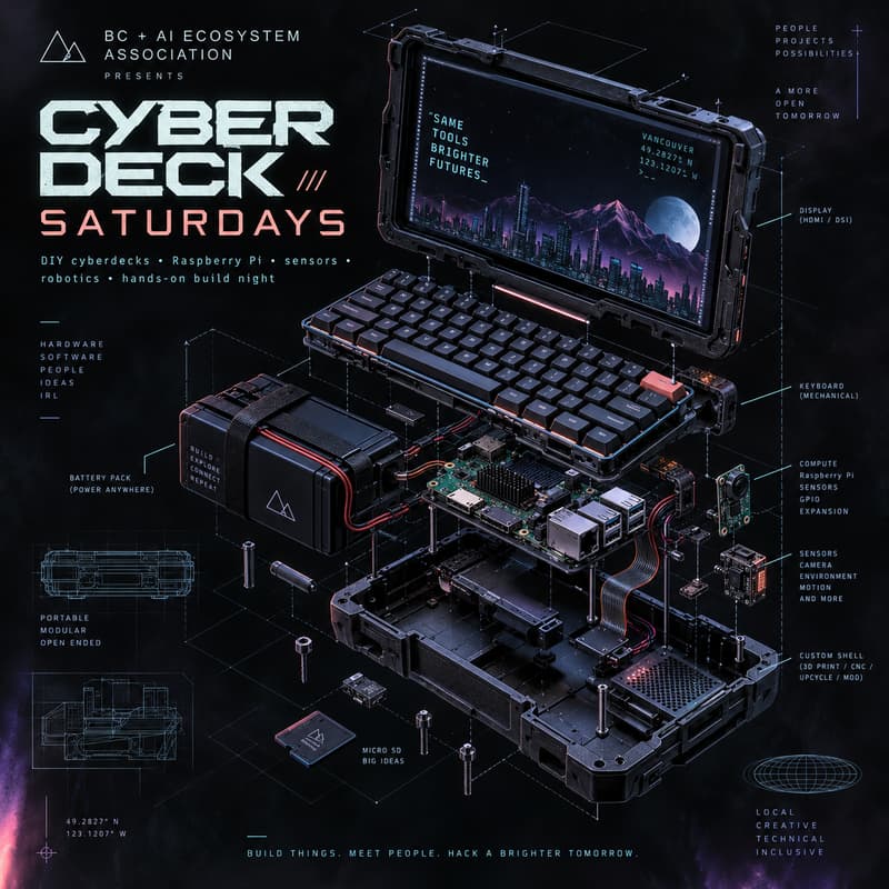 Cover Image for Cyber Deck Saturday Robotics Workshop