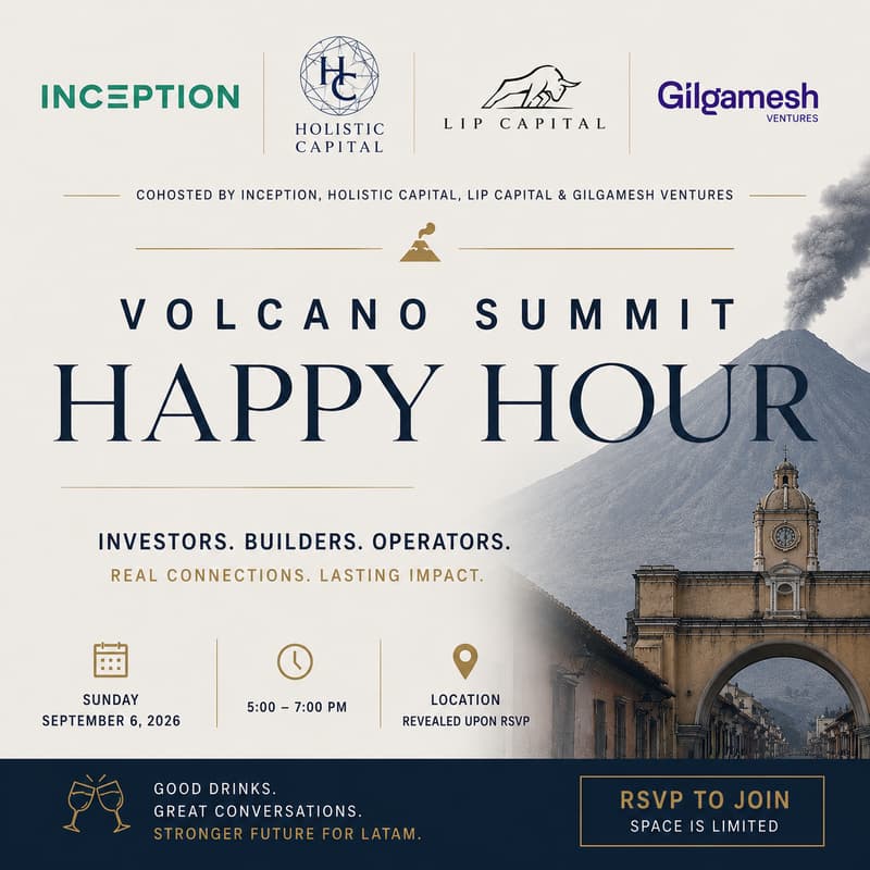Cover Image for Volcano Summit Investor & Builder Happy Hour 🌋