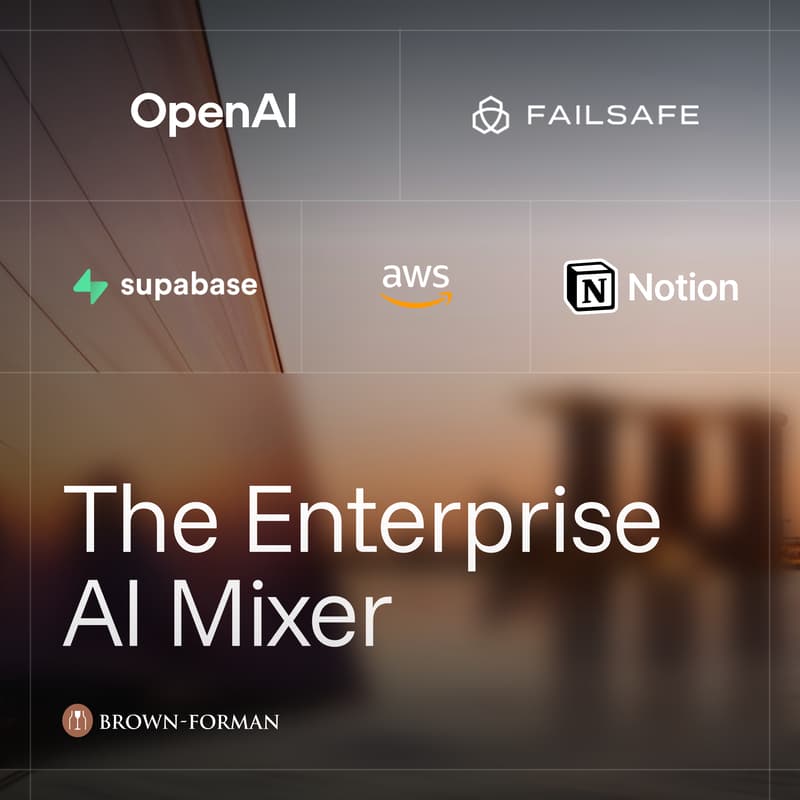 Cover Image for The Enterprise AI Mixer with OpenAI, Supabase, FailSafe, Notion, and AWS