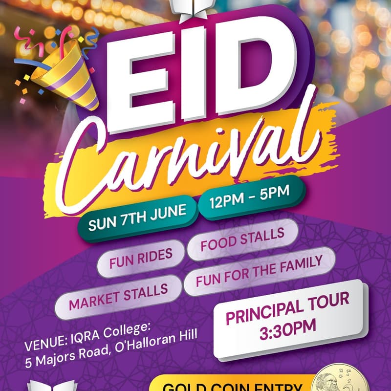 Cover Image for Eid Carnival @ IQRA